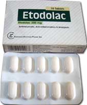 Etodolac 300mg Tablets Rosheta