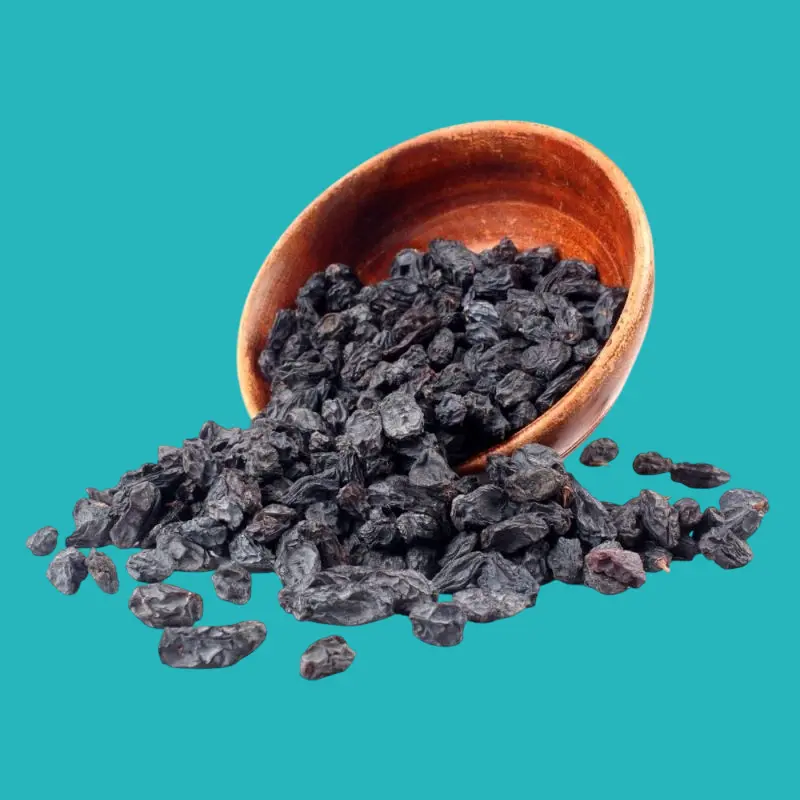 Benefits of black raisins for blood health and circulation 