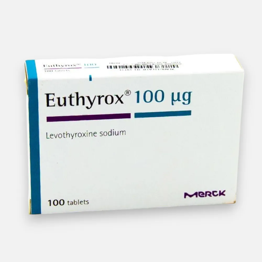 euthyrox 100mcg 100 tablets - rosheta uae 100 mcg