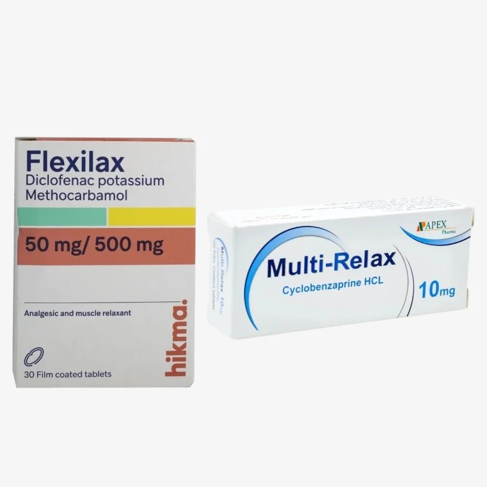 difference between multi relax and flexilax for cramp relief 