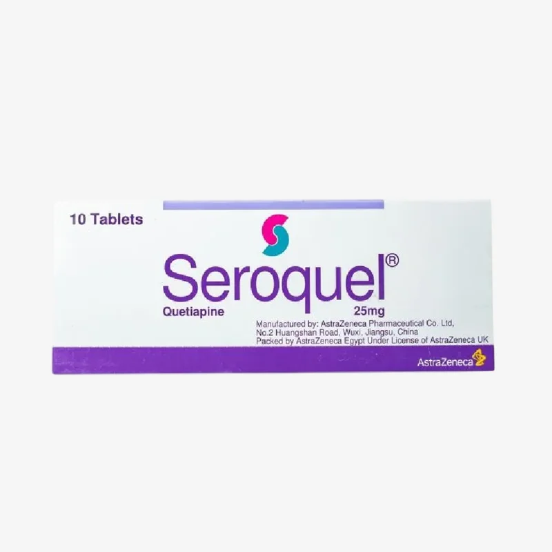 سيروكويل اقراص 25 مليجرام 25 مليجرام