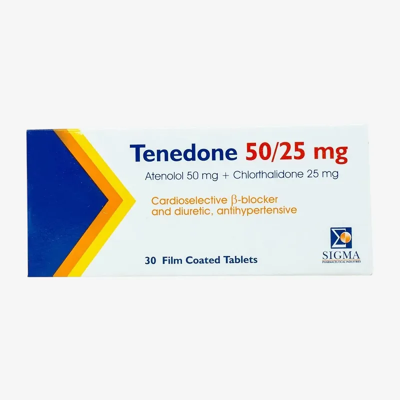 تينيدون 50/25 مليجرام اقراص 30 قرص 50/25 مليجرام