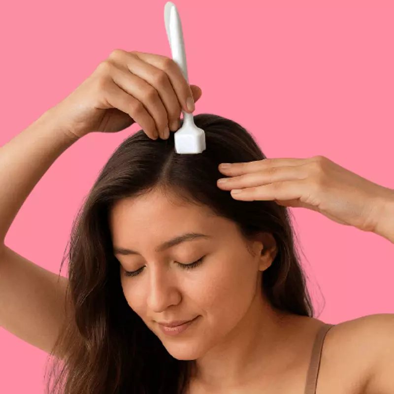 اخطاء استخدام الديرما ستامب للشعر تؤدي للتساقط 