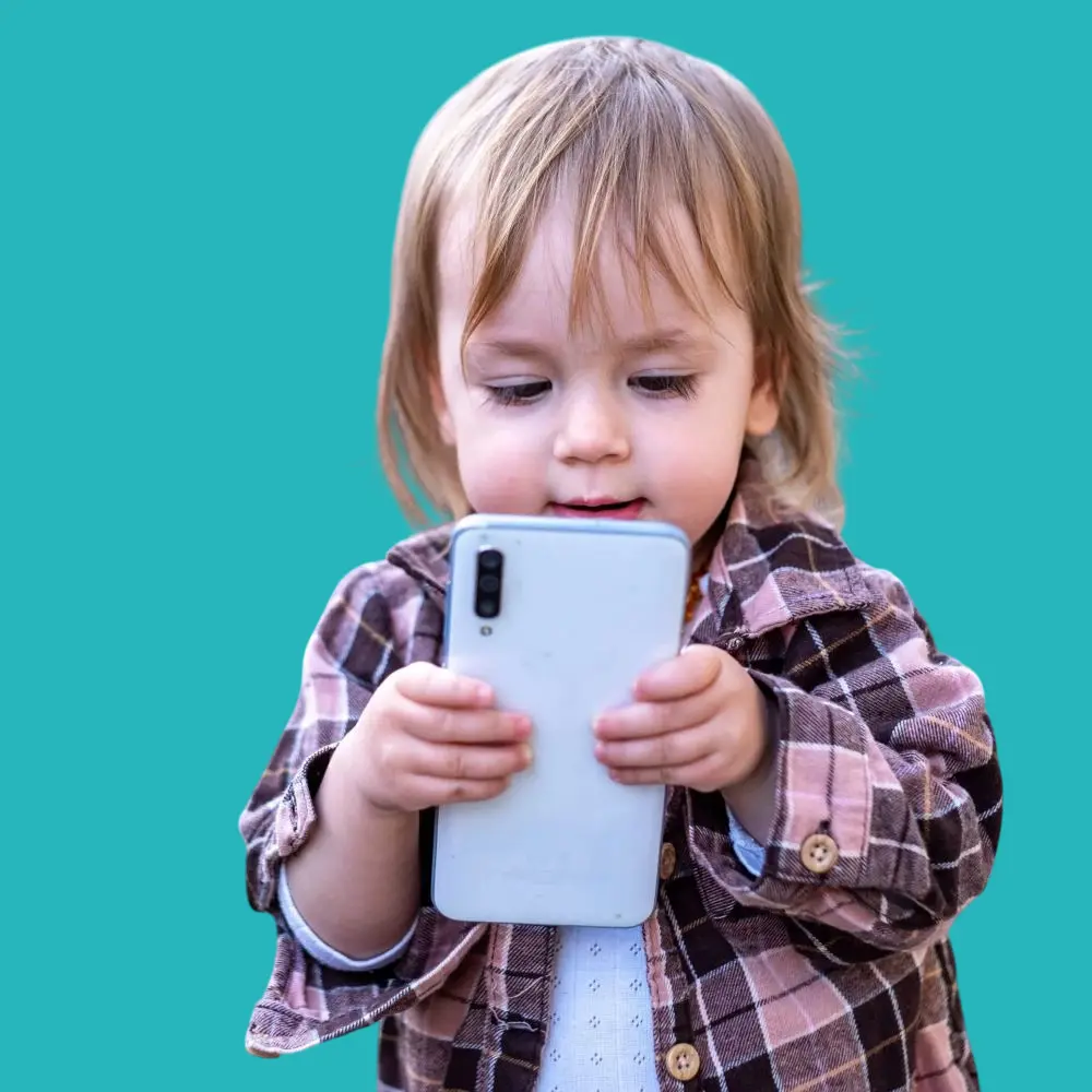 What is the time allowed for a child to watch mobile phones and TV? 