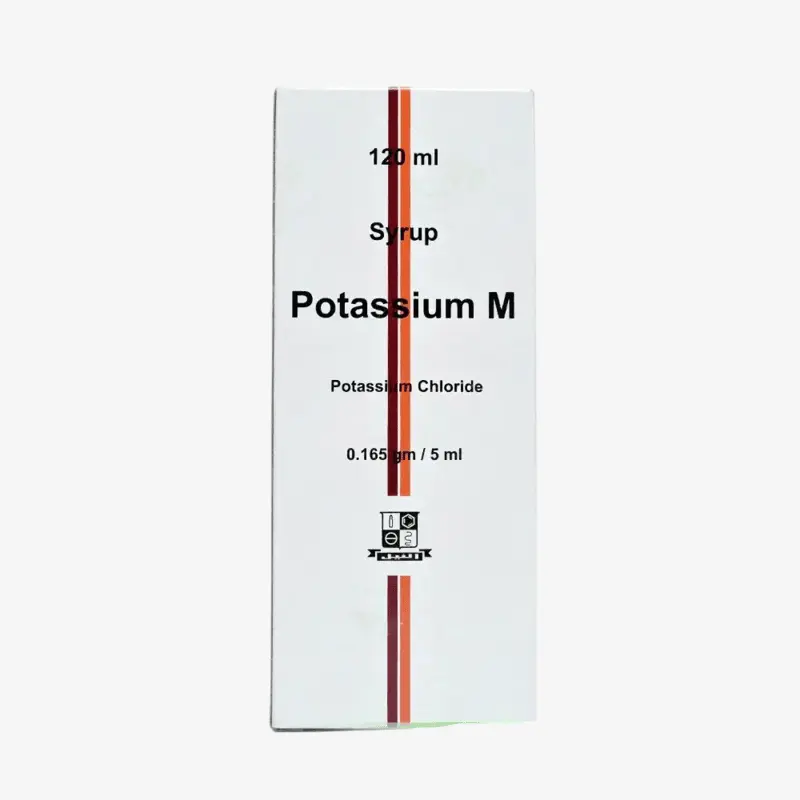 بوتاسيوم ام شراب 120 ملي 0.165 جرام