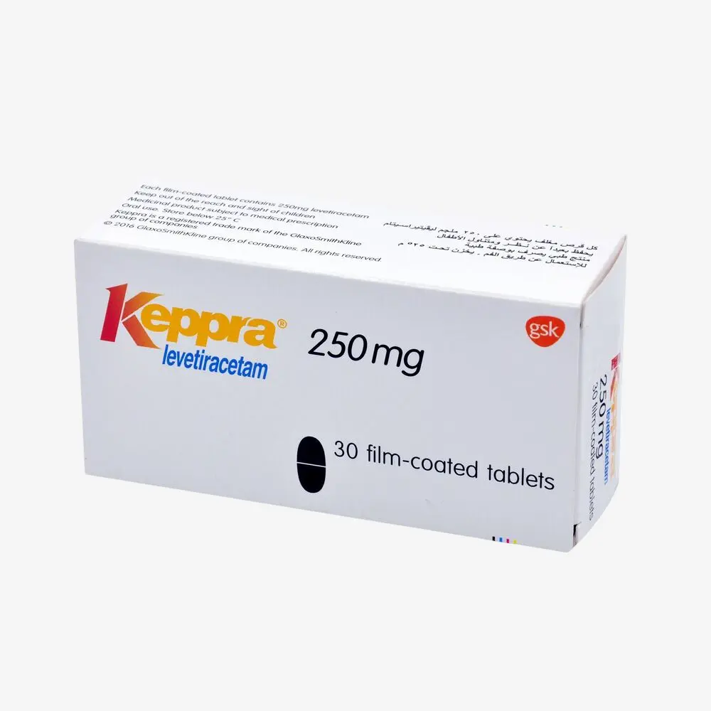 Keppra 250 mg 30 tablets 250mg