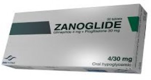 زانوجليد 30/4 mg