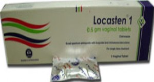 Locasten vaginal 0.1gm