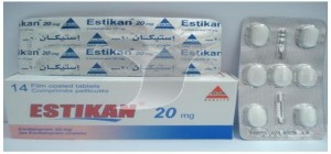 Estikan 20mg Tablets Rosheta estikan-20mg-tablets-rosheta