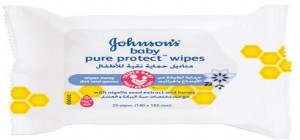 JOHNSON’S® Baby Pure Protect Kids Wipes 25