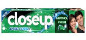 closeup toothpaste menthol fresh 25ml