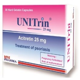 يونيترين 25mg كبسولات 25 مجم