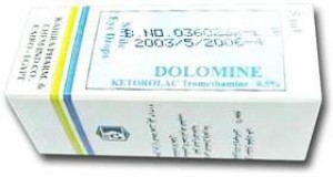 دولومين قطرة عين 25mg