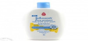 سائل استحمام الحماية النقية للأطفال من جونسون 300 ml