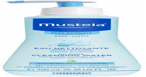 mustela baby no rinse cleansing water 750ml