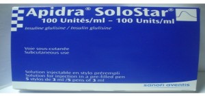 Apidra Solostar 100i