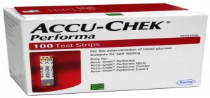 accu chek performa blood glucose meter device 