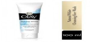 olay natural white cleansing face wash 100ml price