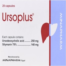 Ursoplus 140/250 mg capsule 140/250 mg