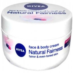 nivea natural fairness face and body cream 100ml