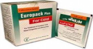 إيوروباك بلس فور كولد 500mg