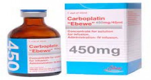 Carboplatin ebewe 450 mg