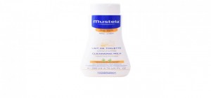 mustela baby dry skin cleansing milk 200ml