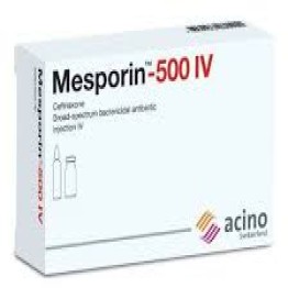 Mesporin 500mg Vial 500mg