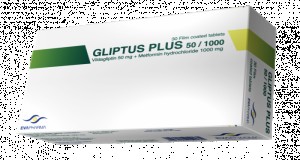 GLIPTUS PLUS 50/1000 mg