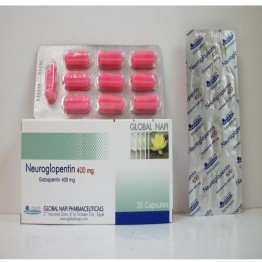 نيوروجلوبينتين 400mg كبسولات 400mg