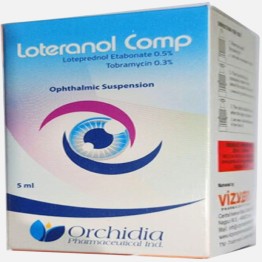 loteranol comp 5 ml eye drobs 0.5% / 0.3% mg