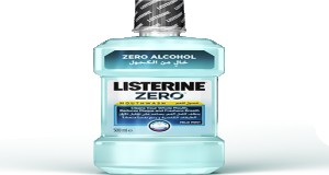 غسول فم ليسترين زيرو خالى من الكحول 500 ml