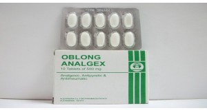 Oblong-Analgex 500mg