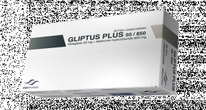 GLIPTUS PLUS 50/850 mg