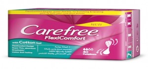 CAREFREE® FLEXICOMFORT WITH COTTON FEEL 40