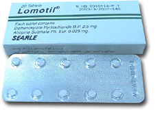 Lomotil Atropine/diphenoxylate