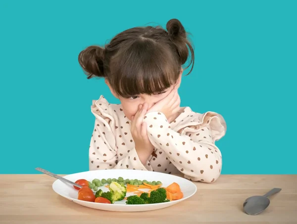 Lack of vegetable intake causes constipation in children