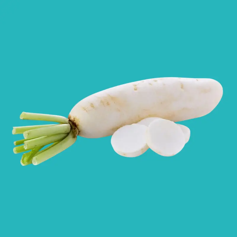 Benefits of white radish in improving breathing during winter 