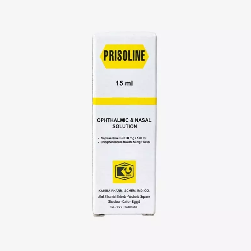 prisoline eye/nasal 15 ml drops - rosheta uae 