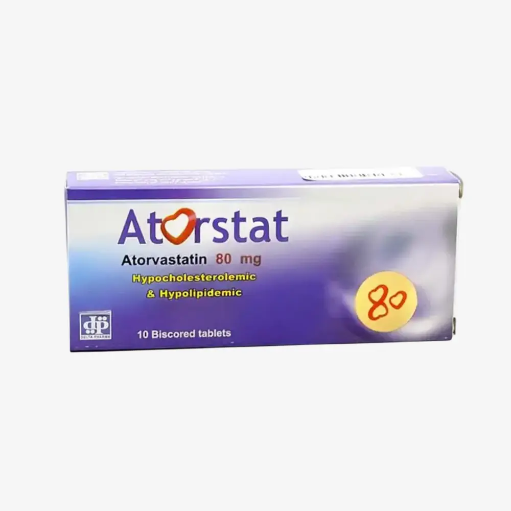 اتورستات 80 مليجرام 10 كبسولات 80mg