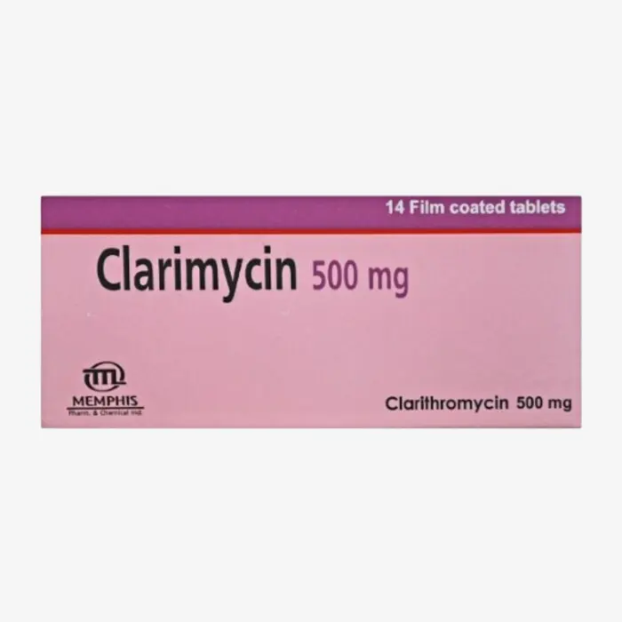 كلاريميسين 500 مليجرام 14 قرص 500mg