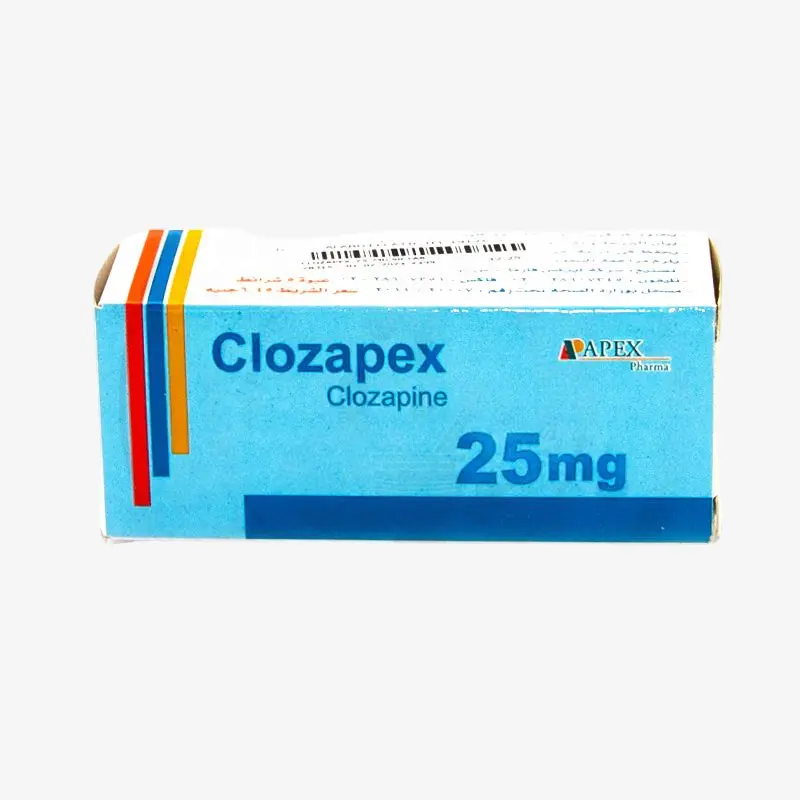 clozapex for the treatment of depression and schizophrenia 25mg