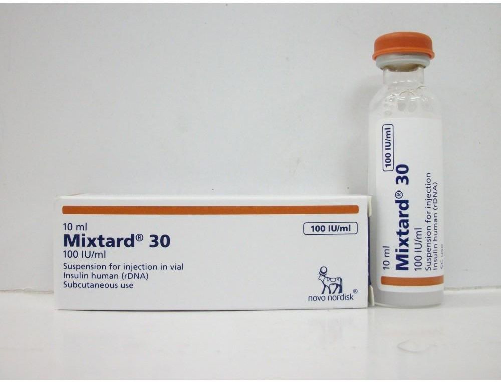 Mixtard 30 ampoules rosheta