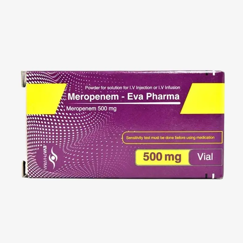 ميروبينم 500 مليجرام فيال 500 مليجرام