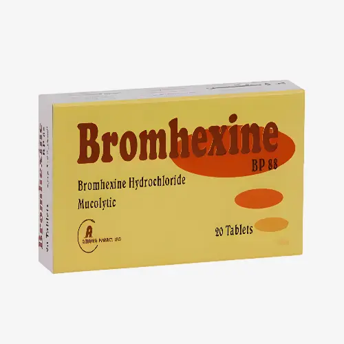 بروموهيكسين اقراص 20 قرص 8mg