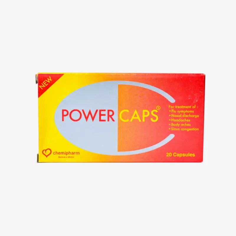 باور كابس كبسولات 20 كبسولة 45mg