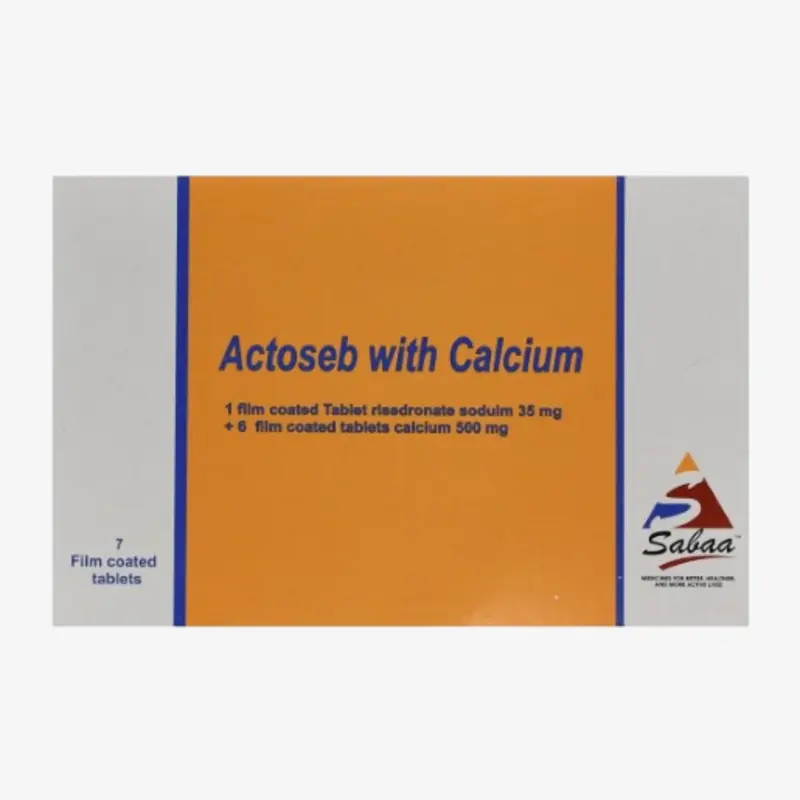 actoseb with calcium 7 tablets 