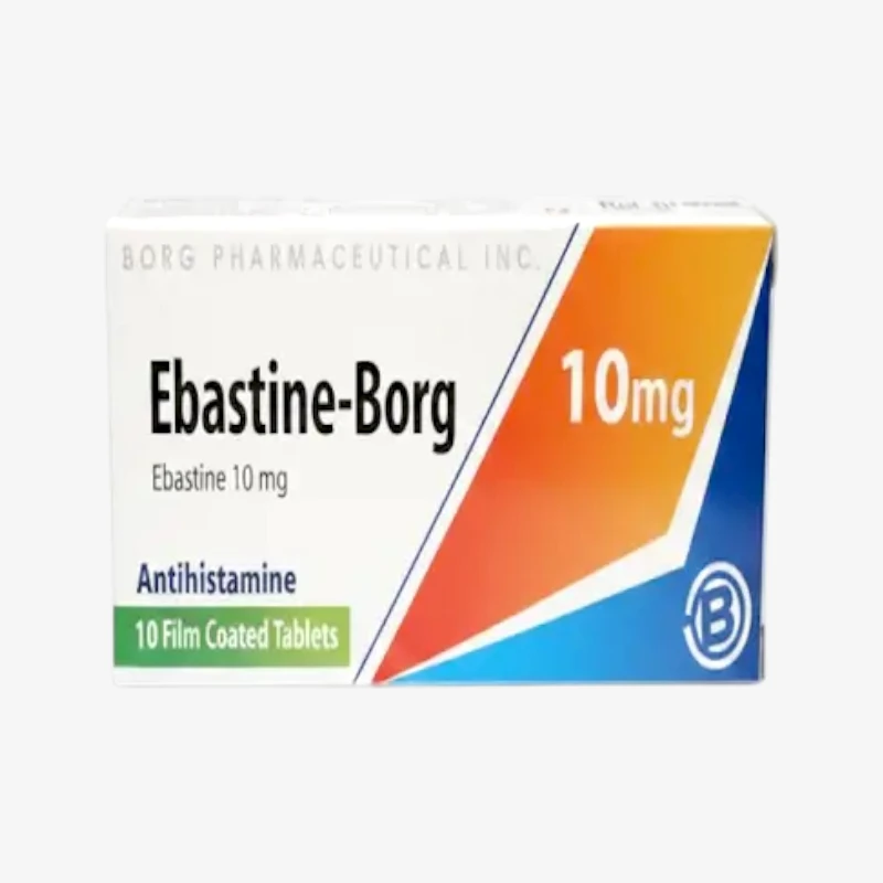 Ebastine-borg 10 mg tablets 10mg