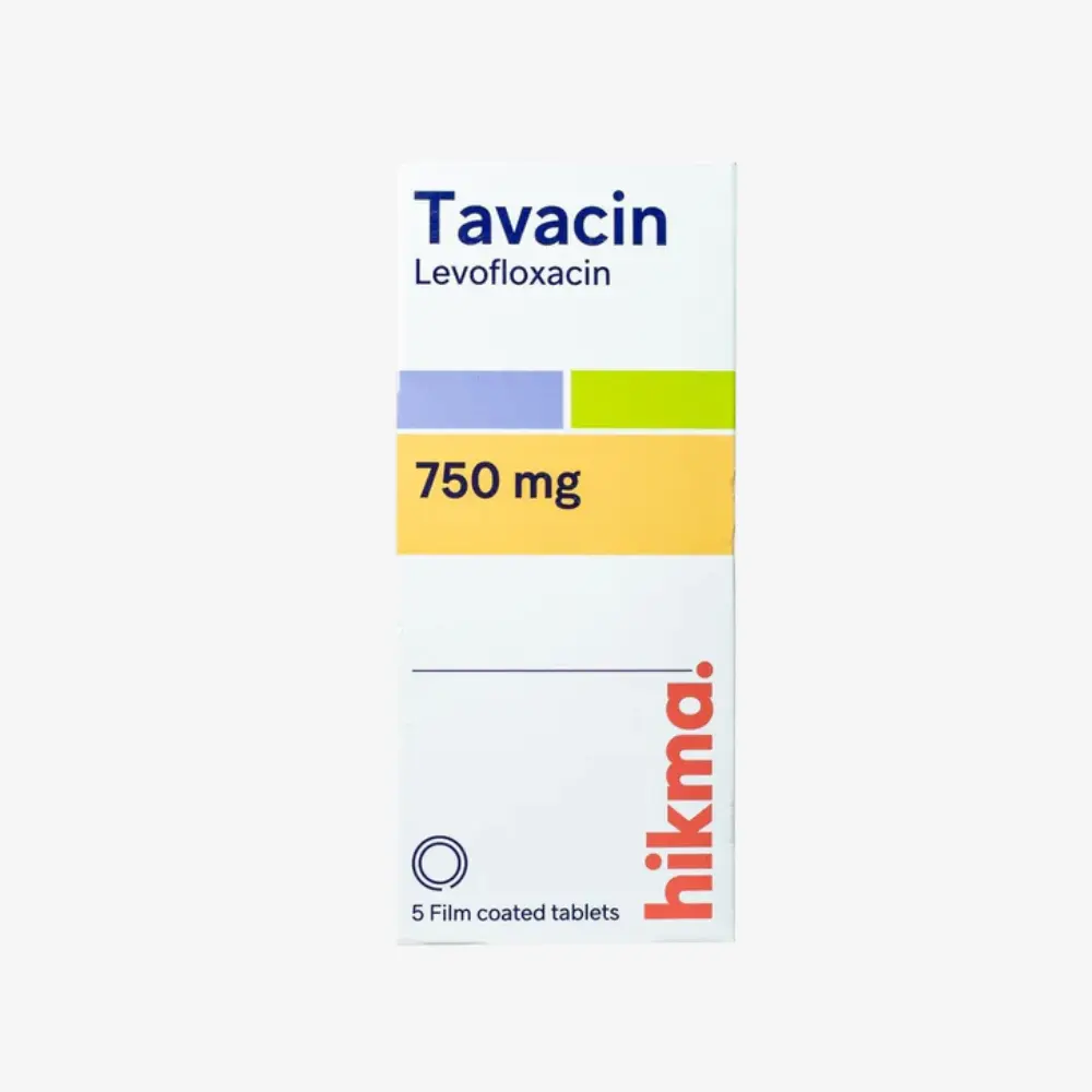 Tavacin 750 mg 5 tablets 750mg