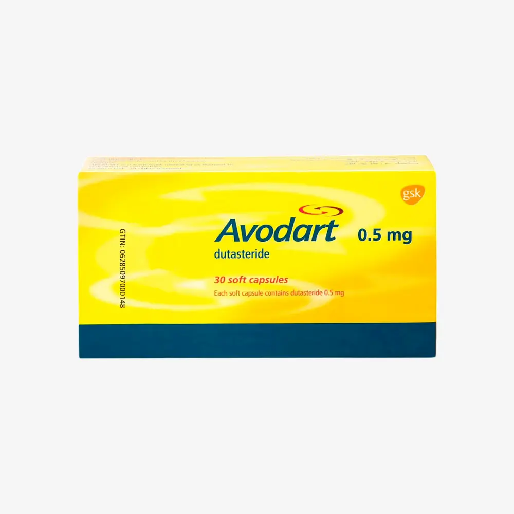 Avodart 0.5 mg 30 Capsules 0.5mg